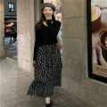 Skirts Women Design High Waist Summer Loose Trendy Elegant Artistic BF A-Line All-match Print Lovely Ins Casual Tender Aesthetic. 
