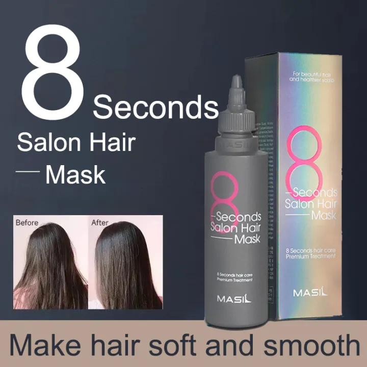 Korean%208%20Seconds%20Salon%20Hair%20Mask%20Masil%20Hair%20Restoration%20Premium%20Treatments%20Keratin%20Repairing%20Supple%20Hydration%20Hair%20Care%20Mask%20FeeoiF%20-%20Image%205