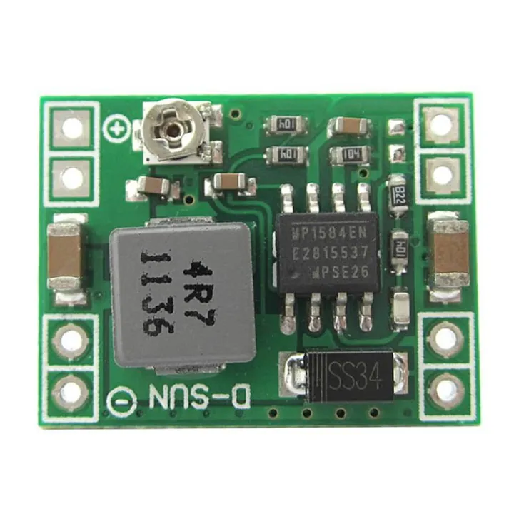 MP1584 DC DC Step Down MP1584 Buck Converter Adjustable Module 4.5V-28V To 0.8V-20V 3A MP 1584 Power Supply Module Adapters For Arduino