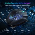 VicTsing PC306 USB wired RGB Gaming Mouse 16000 DPI 20 ons programmable game Optical mice backlight  PC Mouse computer. 