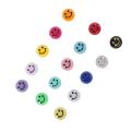 Smile Face Beads, Colorful Smile Beads Convex Design for Kids. 