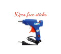 Hot Melt Glue Gun 20Watt With Free 10 Large Sticks.