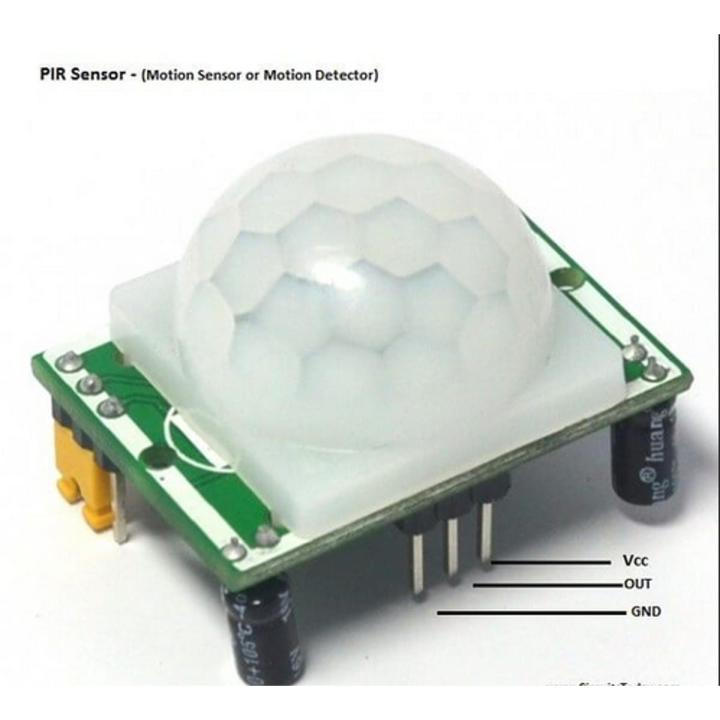 Motion Detection Sensor (PIR)-HC-SR501 Motion Sensor Detector Module ...