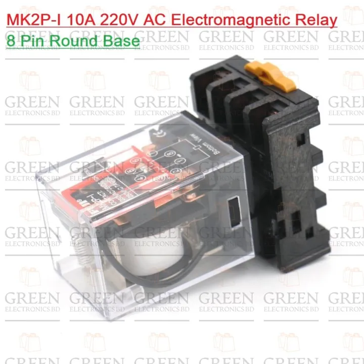 MK2P-I%2010A%20220V%20AC%20Electromagnetic%20Relay%20With%208%20Pin%20Round%20Base%20Coil%20Voltage%20AC%20220V%202%20pole%20Use%20For%20Household%20&%20Industrial%208%20Pin%20Relay%20Switches%20-%20Image%203