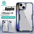 Nillkin For Iphone 14 Transparent Silicone Back Cover Iphone 14 - Phone Back Cover. 