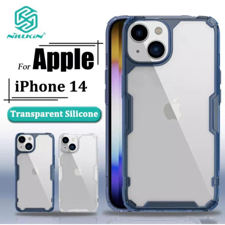 Nillkin For Iphone 14 Transparent Silicone Back Cover Iphone 14 - Phone Back Cover