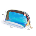 Waterproof Cosmetic Bag Durable PVC Material Storage Bag Makeup Bag Transparent Portable Travel Organizer for Travel Toiletries Organize Women's Accessory Beauty Essentials Personal Care Storage.