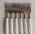Exclusive 6 Pcs Dinner Fork Spoon set Stainless steel. 