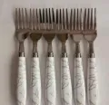 Exclusive 6 Pcs Dinner Fork Spoon set Stainless steel. 