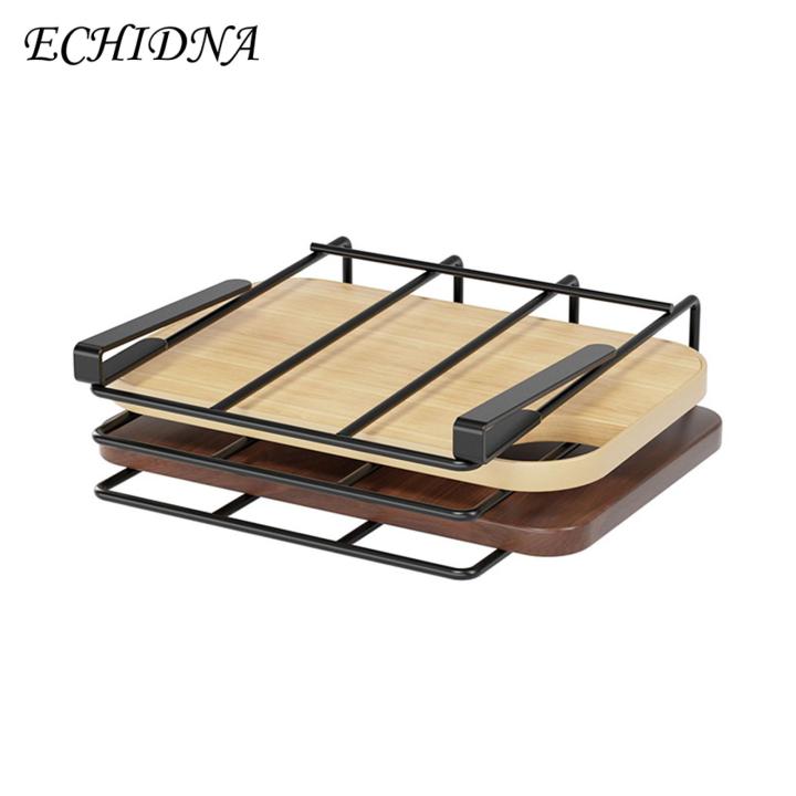 Rust-resistant Cutting Board Rack Space-saving Cutting Board Holder Rack for Kitchen Cabinet Easy Install Heavy-duty Strong Load-bearing Under-cabinet Chopping Board Organizer Cutting Board Storage