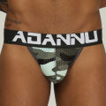 (1 Pieces) Letter Mesh Men Underwear thongs Mens Jockstrap Thongs And G strings Quick Dry Splice Innerwear AD186.