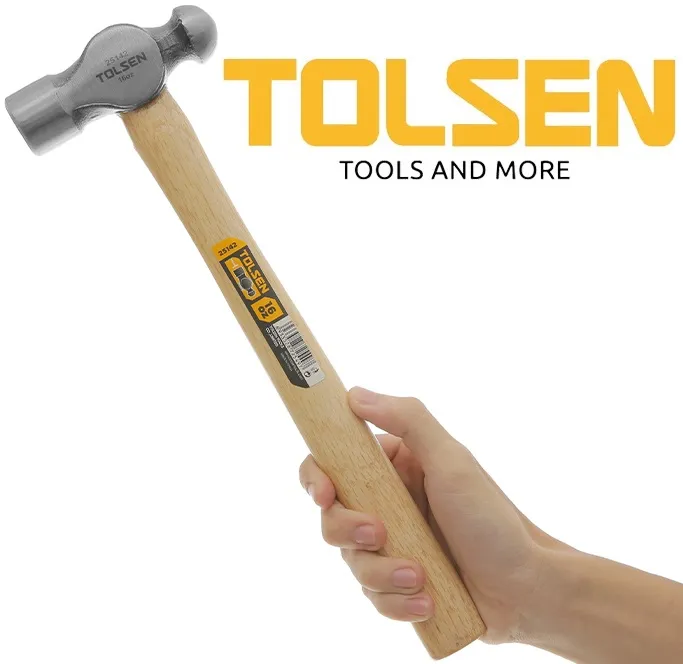 TOLSEN%20BALL%20PEIN%20HAMMER%20Wooden%20Handle%20(%2016OZ%20)-25142%20-%20Image%202