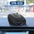 STR-525 Radar Detector English Russian Thai Voice Auto Vehicle Speed Warning X K.