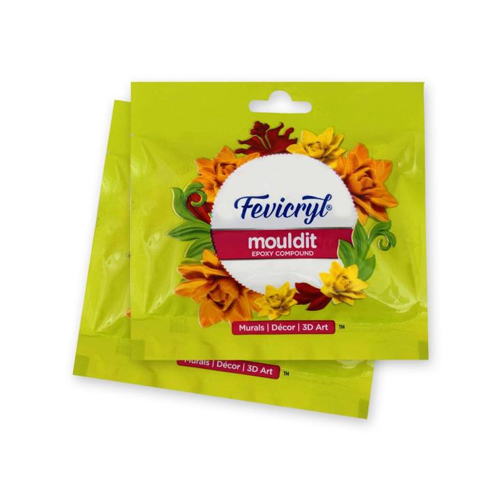 Fevicryl Mouldit Art Clay 50gm - White