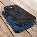 Quiberk for OPPO A79 5G / OnePlus Nord N30 SE Case Fabric Deer Cloth Vintage Shockproof Protective Phone Back Cover. 