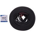 2X, 8M Car Door Seal Strip General Car Rubber Seal Strip Insulation Waterproof Energy Saving Noise Cancellation Trim.