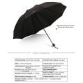 Wholesale of Fully Automatic Umbrellas Black Glue Sunscreen UV Protection Sunshade Rain and Shine Dual Purpose Folding Umbrella.
