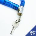 Bicycle Chain Lock - Blue and red - Secure Lock For Bike Security - Featuring A Sturdy Chain Design And A Blue and red Color For Added Style And Visibility. 