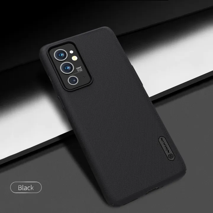 Nillkin%20(%7B1+9RT%20%7D%20Super%20Frosted%20Shield%20Matte%20cover%20case%20for%20Oneplus%209RT%205G%20-%20Black%20(Back%20Case%20Cover%20For%20Smartphone)%20-%20Image%202