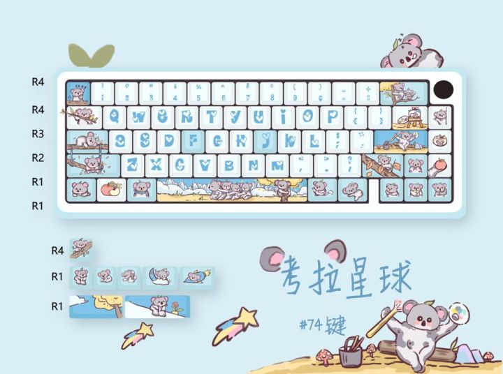 74-key%20PBT%20full%205-sided%20sublimation%20personality%20key%20adapts%20to%20Alice%20layout%20space%20bar%20ABM066%20mechanical%20keyboard%20-%20Image%205