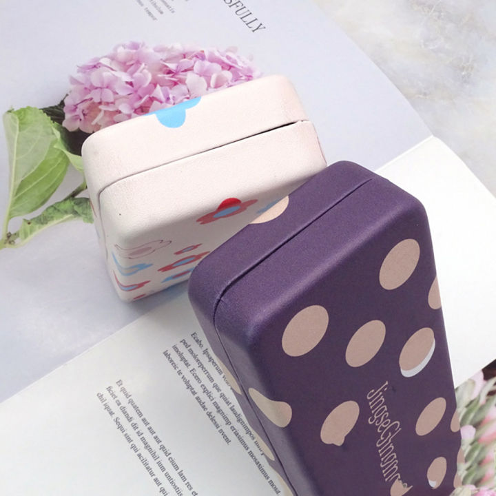 Flower Glasses Case Anti-pressure Large Frame Glasses Storage