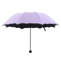 Lady Magic Flowers Umbrella Travel Parasol Folding Rain Windproof Umbrella Folding Anti-UV Sun/Rain Umbrella 8 Bone Flower. 