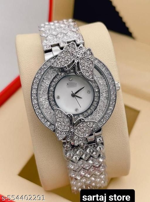 Fashionable%20Flower%20Design%20Stone%20Quartz%20Watch%20&%20Bracelet%20For%20Women%202Pcs%20Set%20-%20Image%207
