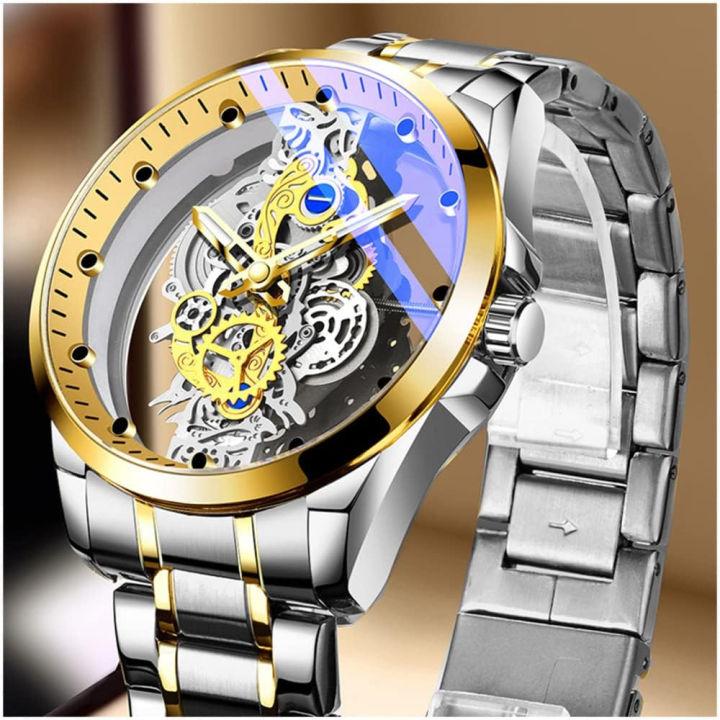 Men's%20Automatic%20Movement%20Watch%20Round%20Wrist%20Watch%20with%20Double-sided%20Hollow%20for%20Outside%20Office%20Business%20Meeting%20-%20Image%209