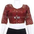 Katan Blouse With Inner Falls Best Quality Fashionable For Women 01 pcsIndian Katan Blouse With Inner Falls Best Quality Fashionable For Women 01 pcs. 