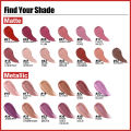 FOCALLURE Waterproof Lip Gloss Matte Velvet Long Lasting Nude Non-Stick Cup Liquid Lipstick Women Lips Makeup Cosmetics.