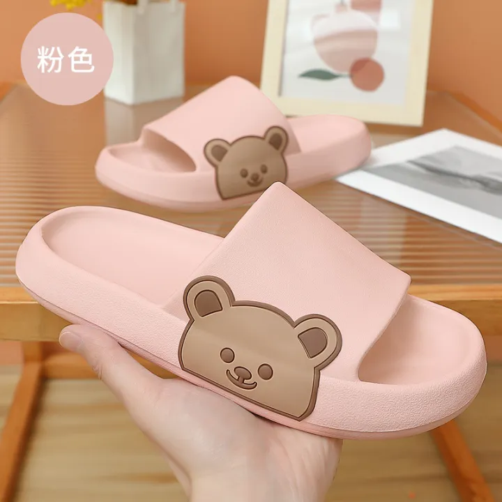 Sandals%20women's%20home%20summer%20thick-soled%20indoor%20non-slip%20cute%20cartoon%20bear%20soft-soled%20slippers%20wholesale%20outdoor%20wear%20men's%20summer%20-%20Image%207