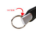 Car logo keychain custom wholesale leather car key ring pendant 4S shop event advertising small gifts. 