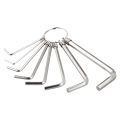 L Key Set Small Arm Allen Key Wrenches Set. 