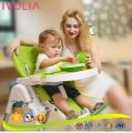 IVOLIA multi-function baby high chair better top sell plastic chair for baby. 