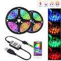 Smart RGB LED Strip Lights with Remote and App Control - USB Powered 5050.
