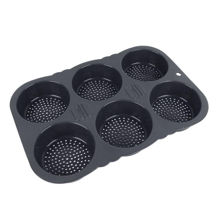 Baking%20Mould%206%20Cavity%20Easy%20To%20Clean%20Reliable%20Silicone%20Hamburger%20Bun%20Mould%20Foldable%20Multipurpose%20for%20Microwaves%20for%20Restaurant%20-%20Image%204