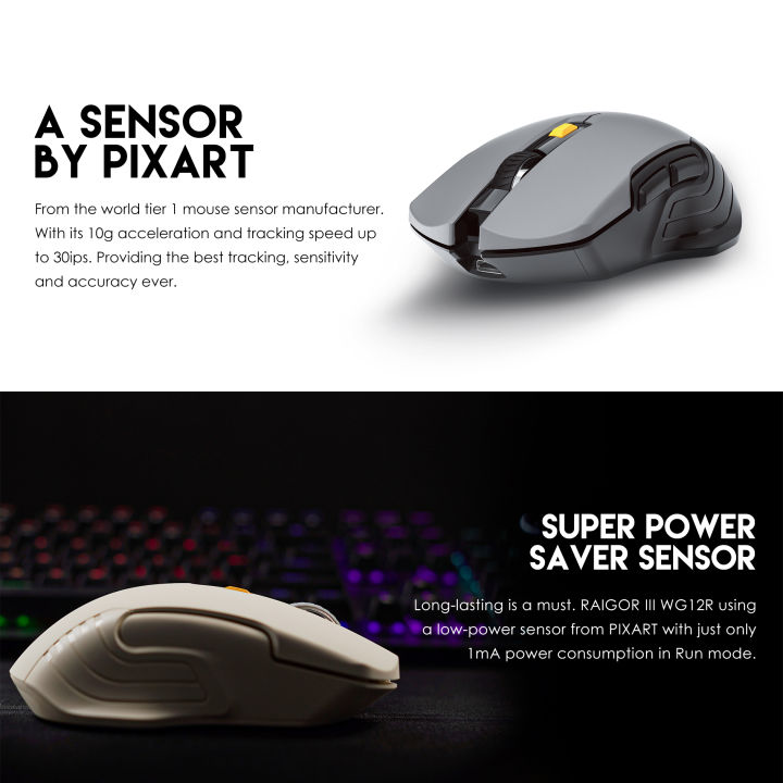 FANTECH%20RAIGOR%20III%20WG12R%20Rechargeable%20Wireless%20Mouse%202.4Ghz%20Stable%20Wireless%20Connection%202000DPI%20Pixart%20Sensor%20Ambidextrous%20Design%20Portable%20Mice%20For%20Laptop%20PC%20Computer%20Gaming%20Gamer%20-%20Image%205