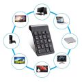 2.4G Mini Ultra-Thin Wireless Numeric Keypad 18 Keys Number Pad Digital Keyboard For Laptop PC Notebook Desktop. 