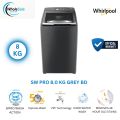 WHIRLPOOL 8.0 KG Top Loading Washing Machine | Stain Wash PRO 8.0 KG GREY BD. 