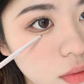 Lying Silkworm Pen Matte Shadow Long-lasting Waterproof Quick-dry Tea Brown Pen Glitter Eye Makeup Beauty Tools.
