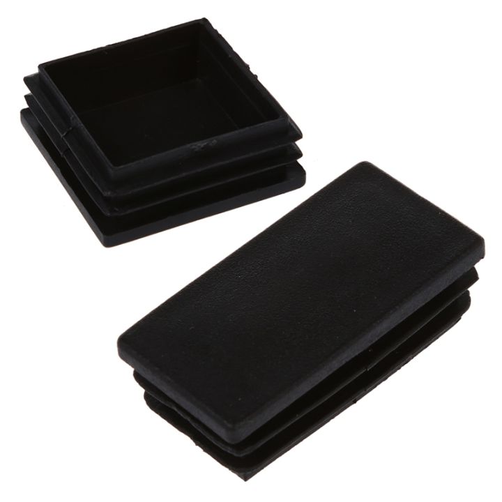 10%20Pcs%20Rectangle%20Tube%20Inserts%20End%20Blanking%20Cap%2025X50mm%20&%204x%20Plastic%20Square%20Tubing%20Tube%20Insert%20Blanking%20End%20Caps%2050mm%20-%20Image%203