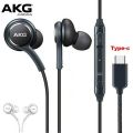 Samsung AKG Type-C Earphones Headphone-black. 