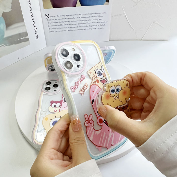 (Free%20Holder)%20FELMYST%20Casing%20Case%20For%20OPPO%20A31%202020%20Case%20Transparent%20Clear%20Cases%20Anime%20Spongebob%20Soft%20Silicone%20Full%20Shockproof%20Rubber%20Cases%20Back%20Cover%20Phone%20Casing%20Softcase%20For%20Girls%20-%20Image%207