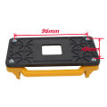 1Pc CPU COOLER Bracket Motherboard back plate for AMD AM2 Install the fastening. 