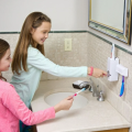Dustproof Automatic Toothpaste Dispenser Plastic Toothpaste Squeezer Rustproof Dispenser Wall Mount for Bathroom Toothbrush Holder.