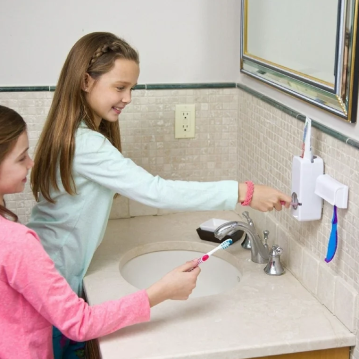 Dustproof%20Automatic%20Toothpaste%20Dispenser%20Plastic%20Toothpaste%20Squeezer%20Rustproof%20Dispenser%20Wall%20Mount%20for%20Bathroom%20Toothbrush%20Holder%20-%20Image%207