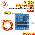 BMS 4S 12.8V 30A LiFePO4 Battery Charge Protection Board With Balance.