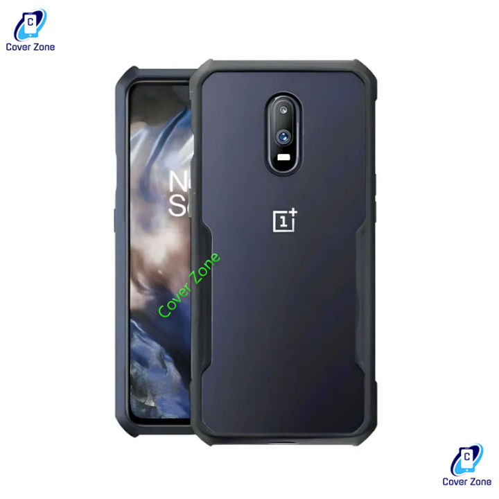 For%20OnePlus%206%20Shockproof%20TPU%20Bumper%20Clear%20Acrylic%20Mobile%20Phone%20Case%20Back%20Cover%20-%20Image%202