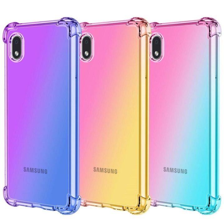 xprmy%20for%20Samsung%20Galaxy%20A03%20Core%20Multicolor%20Silicone%20TPU%20Casing%20Soft%20Buffer%20Thin%20Anti%20fall%20Corners%20solid%20color%20Phone%20Cover%20-%20Image%204