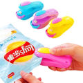 Portable Mini Heat Sealing Machine Packaging Household Tools Hand Held Sealer Food Seal Heat Sealing Packing Plastic Bag Sealer. 